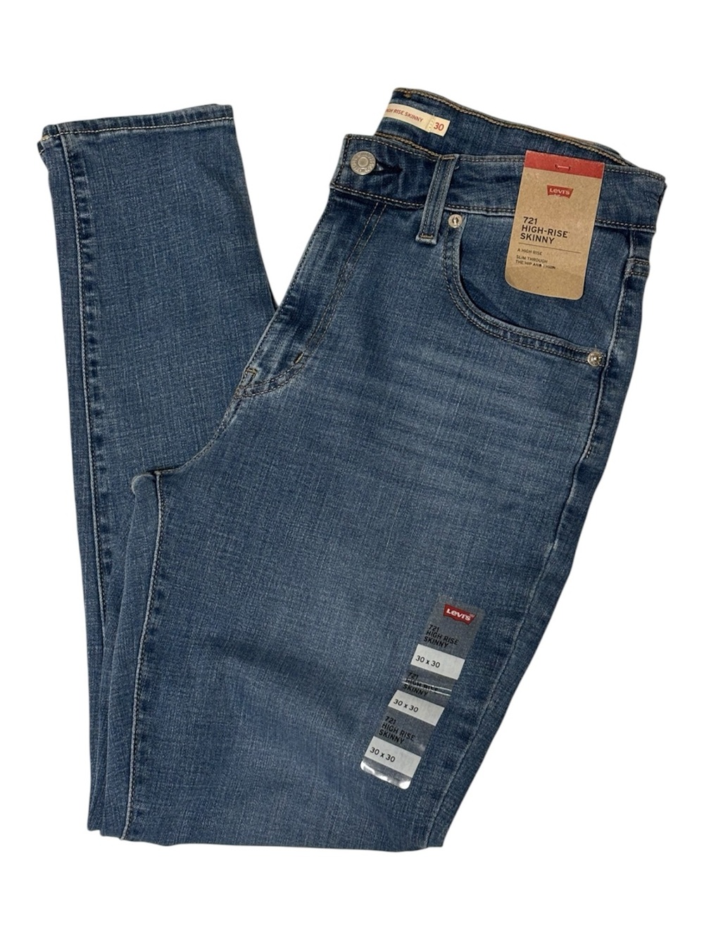 LEVI’S 721 High Rise Skinny Jeans Size 30 *NEW*